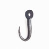 Castelion Black Wrought Iron Butcher's Meat and Game Hooks (Tiny