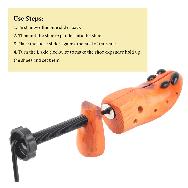 Wood Shoe Stretchers MoistureProof Leather Shoes Boots Shaper Expander Shoe