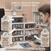 Plastic Desktop Organizer Box for Makeup & Office Storage –