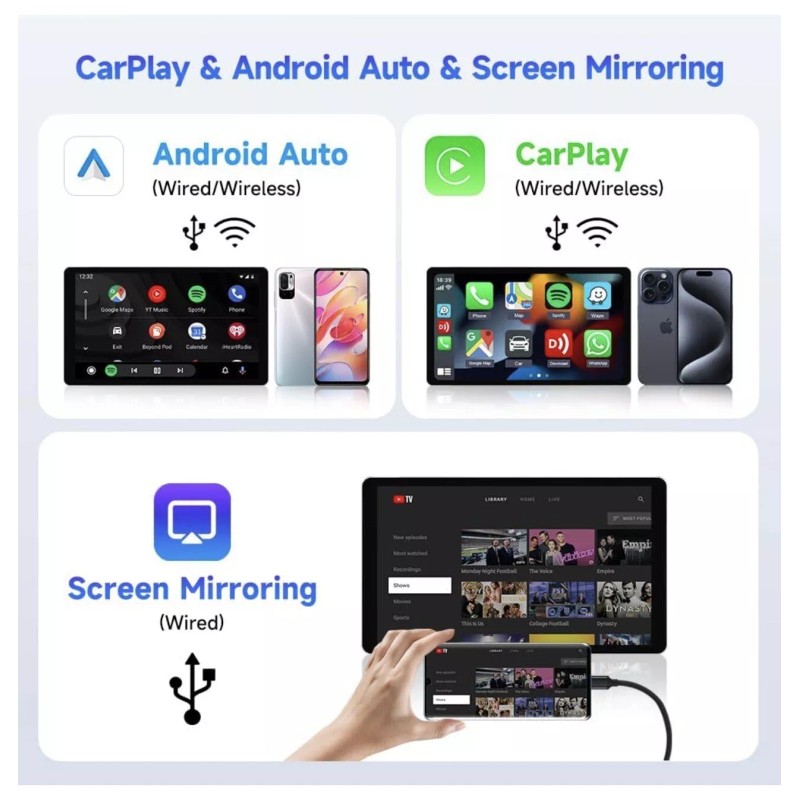 CarlinKit CarPlay Dongle only for Car with Android Head Unit
