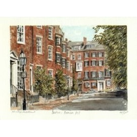 GDF Galleries Beacon Hill in Boston Limited Edition Print by Phillip & Glyn Martin