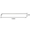 Tone Short Ball Point L-Shaped Wrench BS-1.5S Under Neck Double