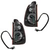 TRQ Driver & Passenger Side Rear Tail Lights Set Compatible