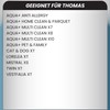 McFilter 5-piece filter set suitable for Thomas Aqua+ PET &