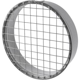 Repa Market Ø6 Inch Duct Cover – Galvanized Steel Round Duct Cap with Mesh Screen – HVAC Exhaust or Intake Vent – Exterior Pipe Air Outlet – Spiral Ventilation Ducting Metal End Plug