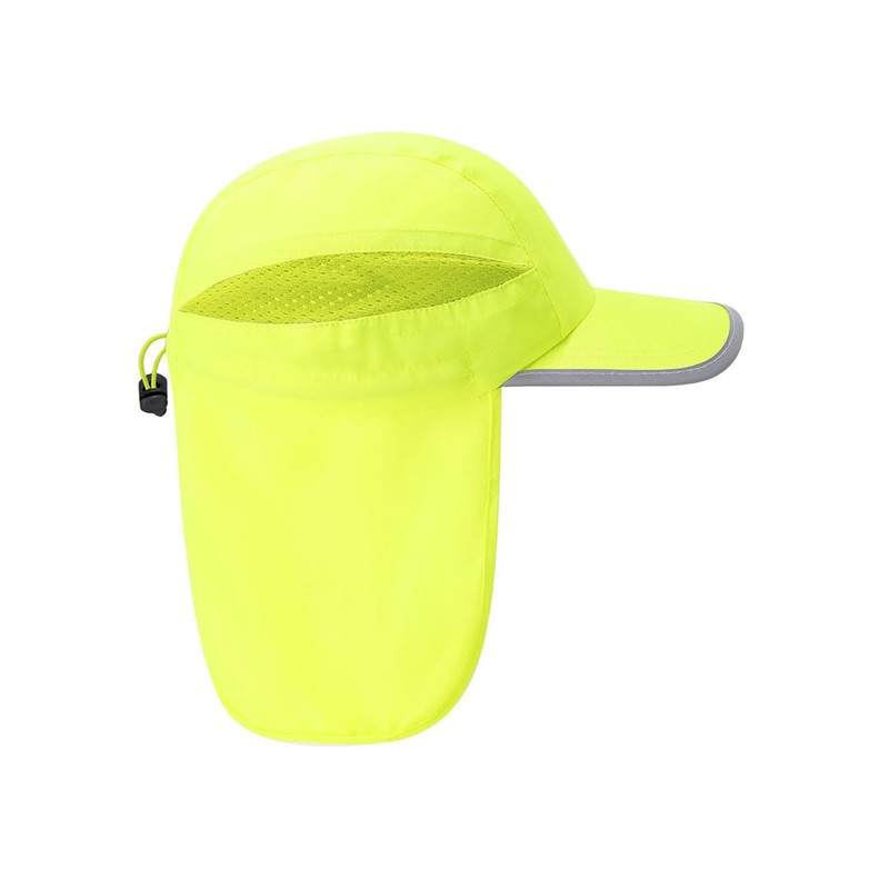 MIBANDERA Hat with Neck Protection, Trekking, Mountaineering, Hiking, Adjustable Closure,