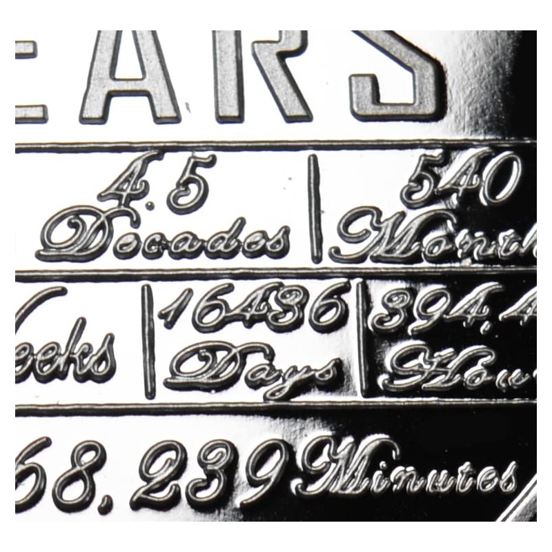 The Commemorative Coin Company On Our 45th SAPPHIRE WEDDING ANNIVERSARY