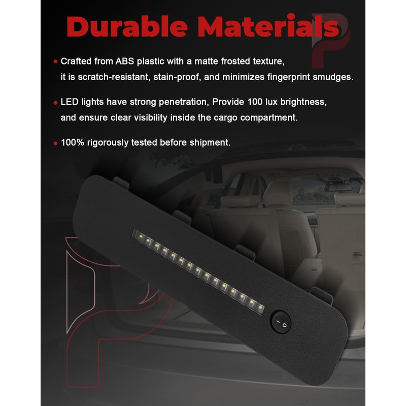 PYHAUTO Rear Tailgate Cargo Light Assembly Compatible with 2026 Passport,