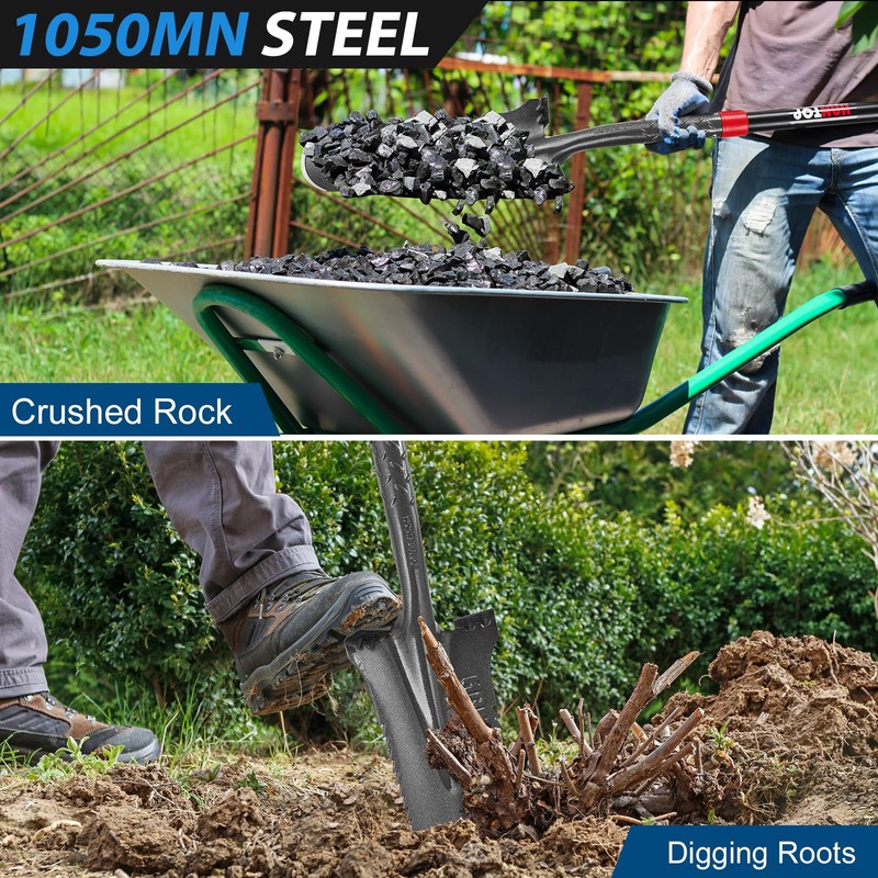 Drain Spade Root Saw Spade Narrow Serrated Shovel Digging Shovels