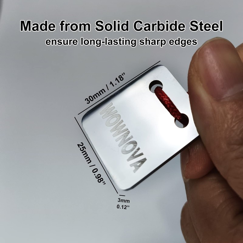 WOWNOVA Carbide Spot Repair Scraper Painters Denibber Spot Repair Tool
