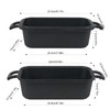 Demine Cast Iron Loaf Pan with Lid 9x5 Inch –