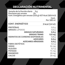Prowinner Lite Electrolitos en Polvo | Bebida para Preparar Electrolitos Sabor Coco | Con Sodio, Potasio, Magnesio y Calcio | Sin Azúcar Añadido | 225