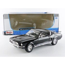 Maisto – 31166bk – 1967 Ford Mustang Fastback 1/18 Scale – Black