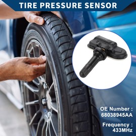 Hihaha No.68038945AA Tire Pressure Sensor for Dodge Sprinter 2500 2007-2009 Tire Pressure Monitoring Sensor 1 Pcs