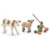 Schleich North America Stable Cleaning Kit with Calf & Lamb