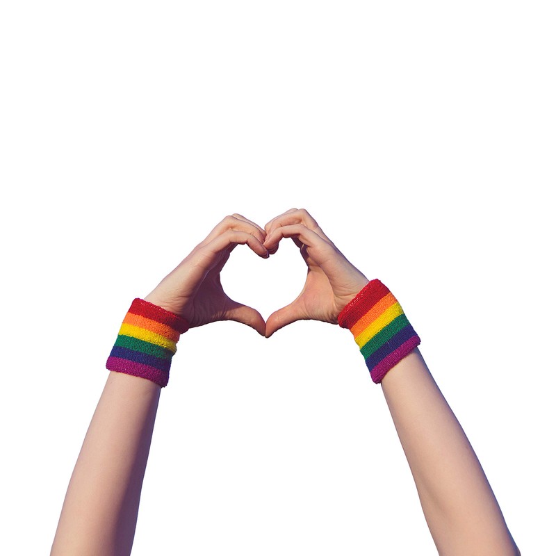 Party Numbers Sweatband Set, Rainbow, One Size