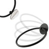 Stainless Steel Towel Ring, GLADFRESIT Wall Mounted Bathroom Towel Rack