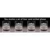 Harnett Irish Coat of Arms Nob Hill Tumblers - Set