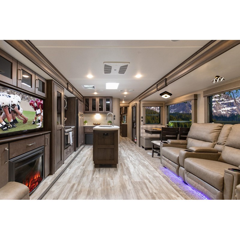 Volcode 12V LED RV Ceiling Light Fixture with ON/Off Switch,