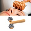 Oshhni T Shape Massager, Meridian Rolling Stick, Double Head,Multipurpose Muscle
