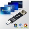 ELUTENG M.2 SSD USB Converter, Supports SATA NVME, USB3.1 10Gbps
