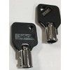 Trimax Trailer Lock Replacement Tubular Barrel Keys SafeCo Brands 2-Keys