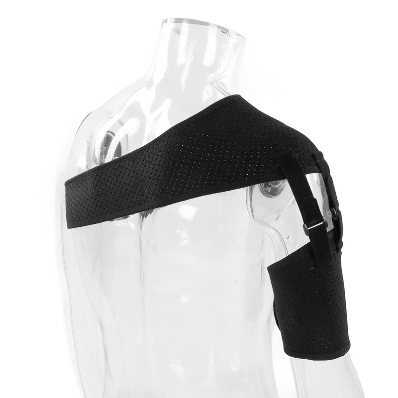 Recovery Shoulder Brace Polyurethane Adjustable Size Breathable Shoulder Stability Support