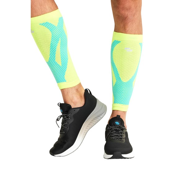 Infinity Leg Calf Compression Sleeve Socks 10-15 mmHg With Moisture