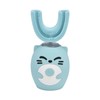 Kids Tooth Brush Cartoon Design USB Charging Food Grade Silicone