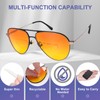 OuShiun Stick-on Bifocal Reading Lenses, Adhesive Magnification for Sunglasses Goggles,