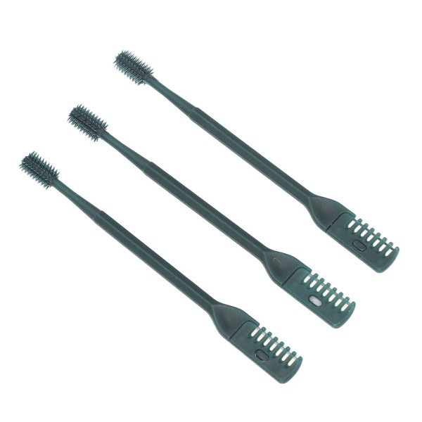 Unbranded Nose Hair Cutting Tool Safety Protected Dark Green 3pcs