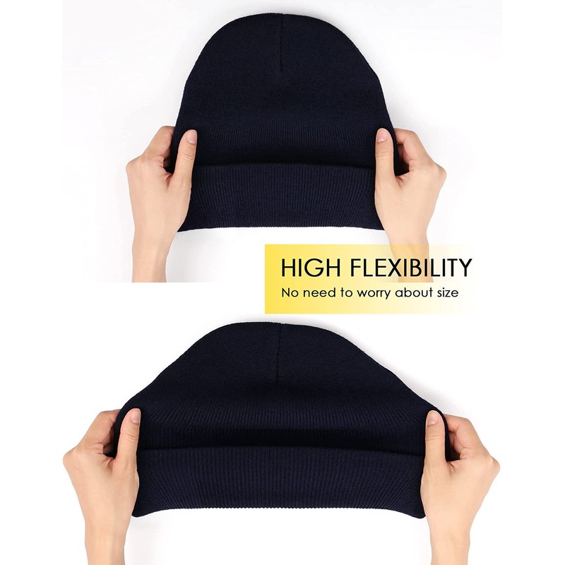 29 IYEBRAO Pack of 2 Classics Beanie Hat Men Women