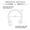 vcmart Plastic Horseshoe Nose Piercing Nose Ring Septum Helix Lip