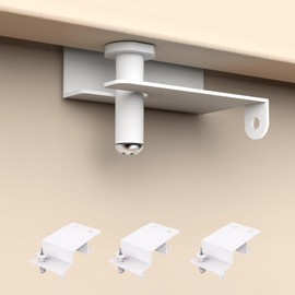 Child Safety Door Top Lock - Top Door Lock for Kids Safety Sturdy Metal Toddler Door Lock Adjustable Child Proof Door Top Lock for 0.8-2 inch Thick Interior Doors 3 Pack