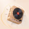 Vinyl Record Bluetooth Speaker Innovative Mini FM Radio HiFi Stereo