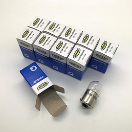 10 x Ring 245 R10W 12v 10w BA15S Rear Tail Indicator Reverse Number Plate Car Bulb