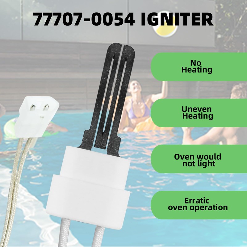 77707-0054 Igniter, Pool Heater Igniter Kit fits for Pentair Max-E-Therm