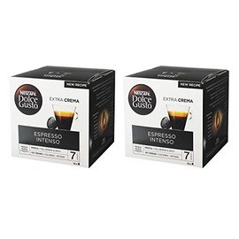 Nescafé Dolce Gusto Espresso Intenso, Stark, Coffee, Coffee Capsule, Pack of 2, 2 x 16 Capsules