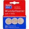 Gothaplast Soft Fleece Wound Plasters Diameter 25 mm Pack of