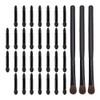 30 Pcs Disposable Sponge Eye Shadow Sticks with 3 Horsehair