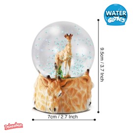 Deluxebase Water Globe - Giraffe from Giraffe Snow Globe with Resin Figurine and Moulded Base. Great home decor, ornaments and gifts.