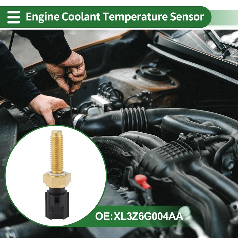 Motoforti Engine Coolant Temperature Sensor No.XL3Z6G004AA Water Temperature Sensor for