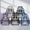 KUI WAN Clear Backpack, Clear Bag Stadium Approved Large Clear