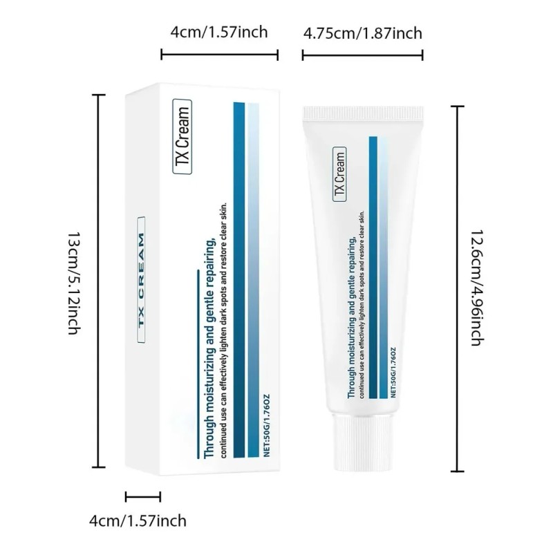 Crema Hidratante Ligera Y Acogedora Para Manchas De Ácidos T