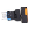25Pcs Squares Push Button Switch 8 Pin Self Locking Switches