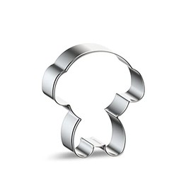 WJSYSHOP Bichon Frise Dog Doggy Puppy Shape Cookie Cutter