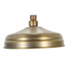 Cabezal De Ducha Retro De Lluvia 7.87 Pulgadas Para Baño Regadera Vintage De Cobre Con Salida Cascada Fácil Instalación Y Limpieza