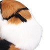 Fur Cat Figurine Simulation Innovative Hand Crafted Cute Fur Cat
