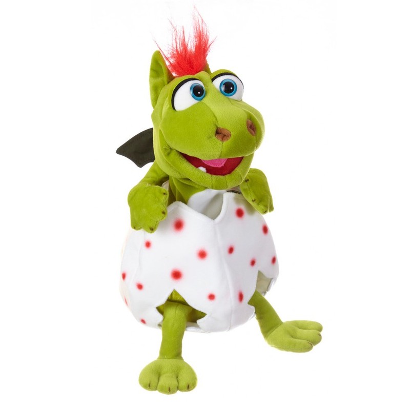 Living Puppets W610 Hand Puppet Small Gregory in the Egg