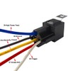 Aiqeer Pack of 3 5-Pin Car Relay, 12 V 40